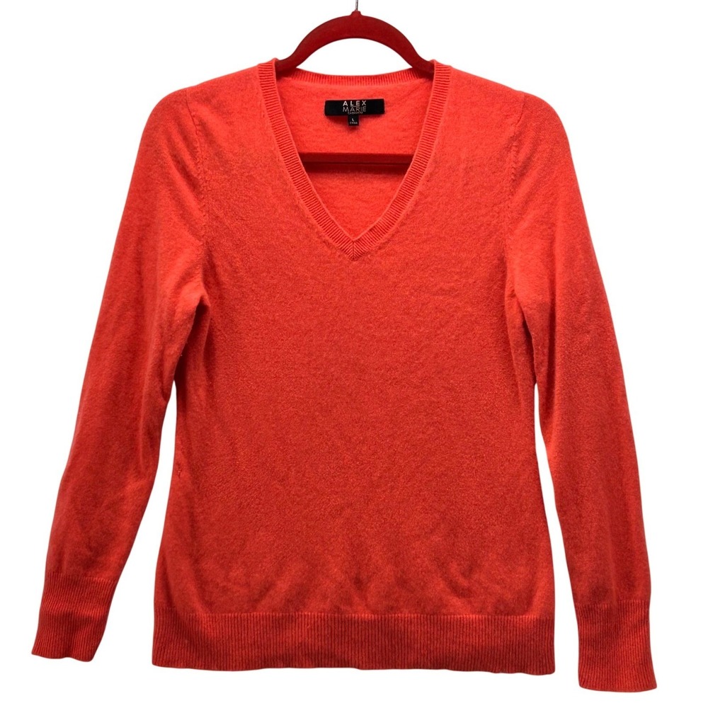 Alex Marie Cashmere Sweater Orange‎ Large